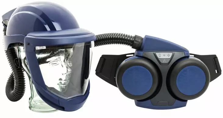 Sundström SR 500/SR 580 Puhallinpaketti kypärällä - Sundström hengityksensuojaimet - H06-8112 - 1