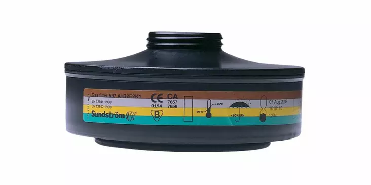 Sundström SR 597 A1BE2K1 Kaasusuodatin SR 500 puhaltimelle - Sundström hengityksensuojaimet - H02-7212 - 1