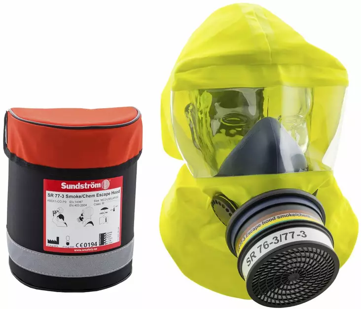 Sundström SR 77-3 Pakohuppu ABEK1-CO-P3 M/L - Sundström hengityksensuojaimet - H15-3412 - 1