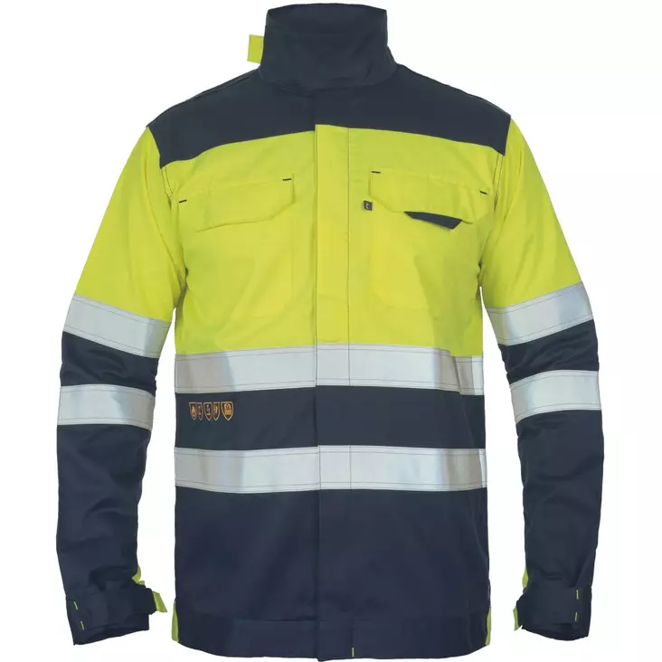 Cerva MULTINORM RIDE FR HV Jacket, Yellow/Navy - Kaikki Palosuojatut työvaatemerkit - 0351005072 - 1