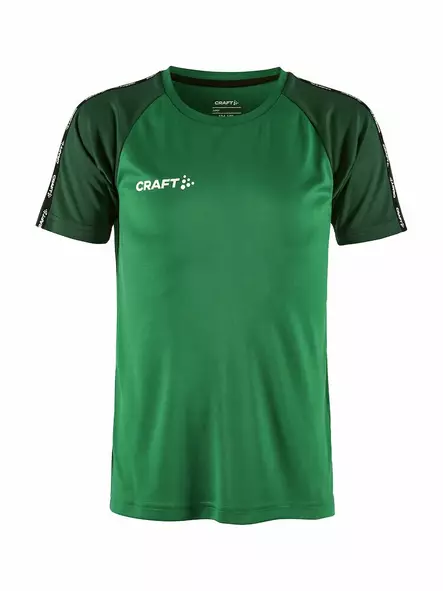 Craft Squad 2.0 Contrast Jersey Jr, T green/ivy - Craft Vaatteet - 1912727-651633 - 1