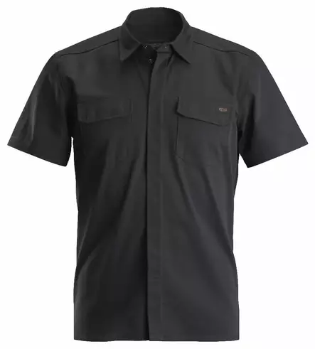 Dunderdon DW300813 SH2S kauluspaita, Musta - Työpaidat - DW300813 - 1