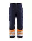 Blåkläder Highvis housut Mariininsininen/Huomio oranssi - Blåkläder Huomiotyövaatteet - 156418118953 - 1