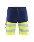Blåkläder Highvis shortsit stretch Mariininsininen/Huomio keltainen - Blåkläder Huomiotyövaatteet - 154118118933 - 1