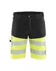 Blåkläder Highvis shortsit stretch Musta/Huomio keltainen - Blåkläder Huomiotyövaatteet - 154118119933 - 1