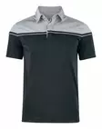 C&B Seabeck Polo Men, Black/Light Grey - Cutter & Buck Vaatteet - 354428-9993 - 1