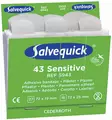Cederroth 6943 Laastari Salvequick Sensitive kasetti 6kpl/ras - Ensiaputuotteet - 6943 - 1