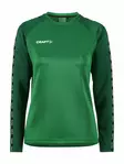 Craft Squad 2.0 Crewneck W, T green/ivy - Craft Vaatteet - 1912735-651633 - 1
