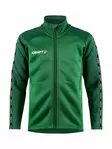Craft Squad 2.0 Full Zip Jr, T green/ivy - Craft Vaatteet - 1912730-651633 - 1