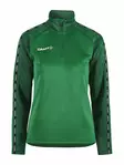 Craft Squad 2.0 Half Zip W, T green/ivy - Craft Vaatteet - 1912732-651633 - 1