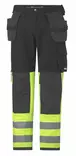 Helly Hansen Alna Cotton Cons Pant LK1, Musta/T.Harmaa - Helly Hansen Huomiohousut - 76486-993 - 1
