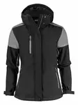 Printer Prime Padded Softshell Lady, musta / antrasiitti - Kaikki Profiilivaatemerkit - 2261072-9093 - 1