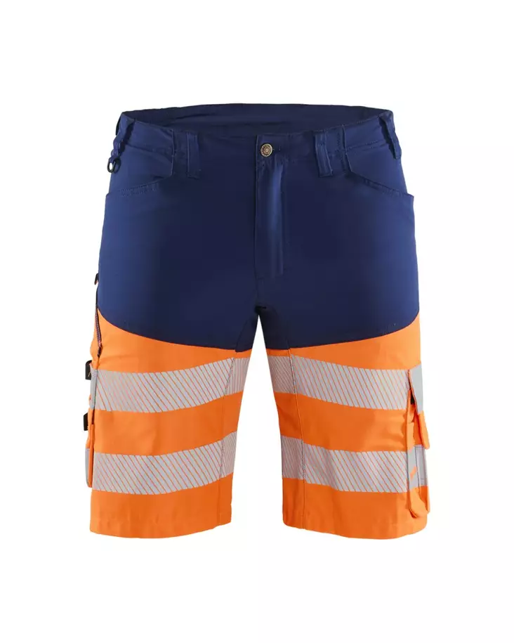 Blåkläder Highvis shortsit stretch Mariininsininen/Huomio oranssi - Blåkläder Huomiotyövaatteet - 154118118953 - 1