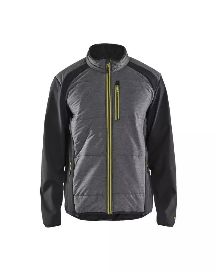 Blåkläder Hybriditakki Musta/Huomio keltainen - Blåkläder Työvaatteet - 492919119933 - 1