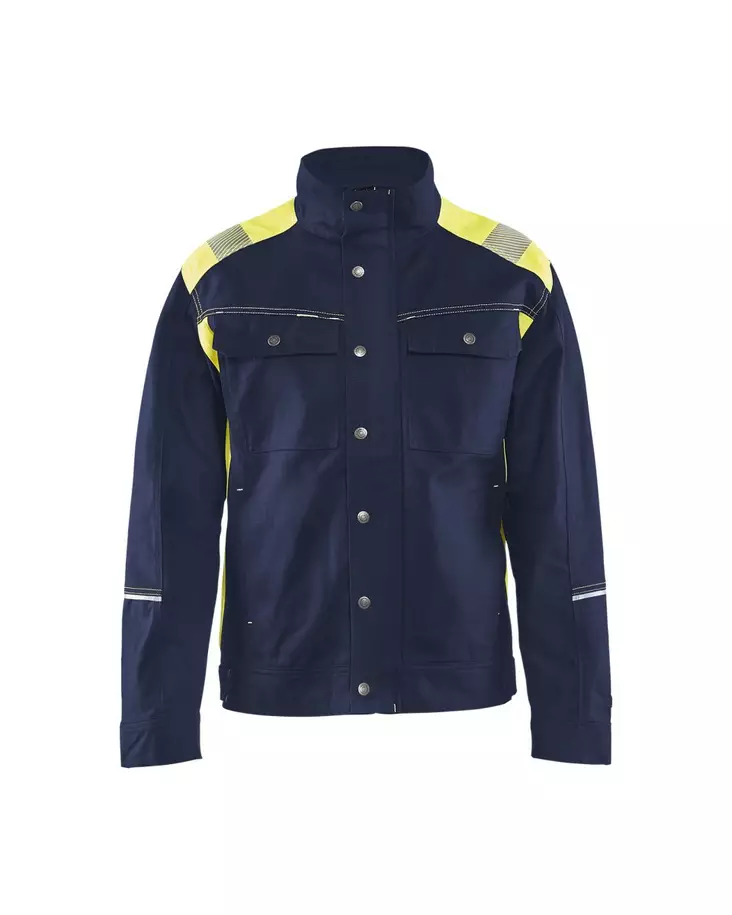 Blåkläder Takki Mariininsininen/Huomio keltainen - Blåkläder Työvaatteet - 409513708833 - 1