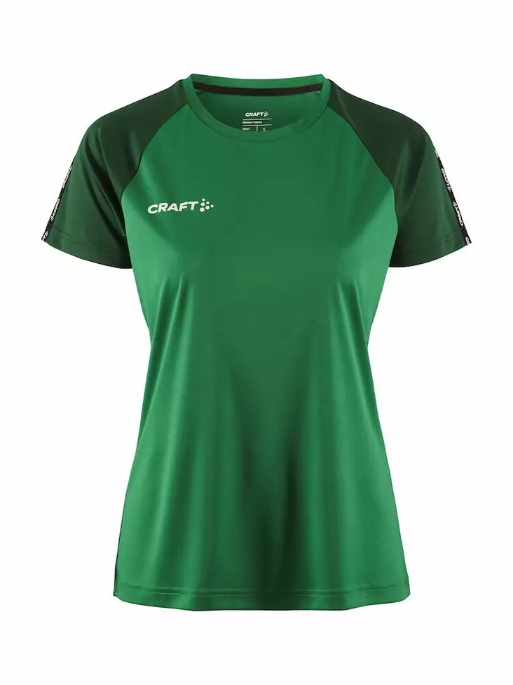 Craft Squad 2.0 Contrast Jersey W, T green/ivy - Craft Vaatteet - 1912726-651633 - 1