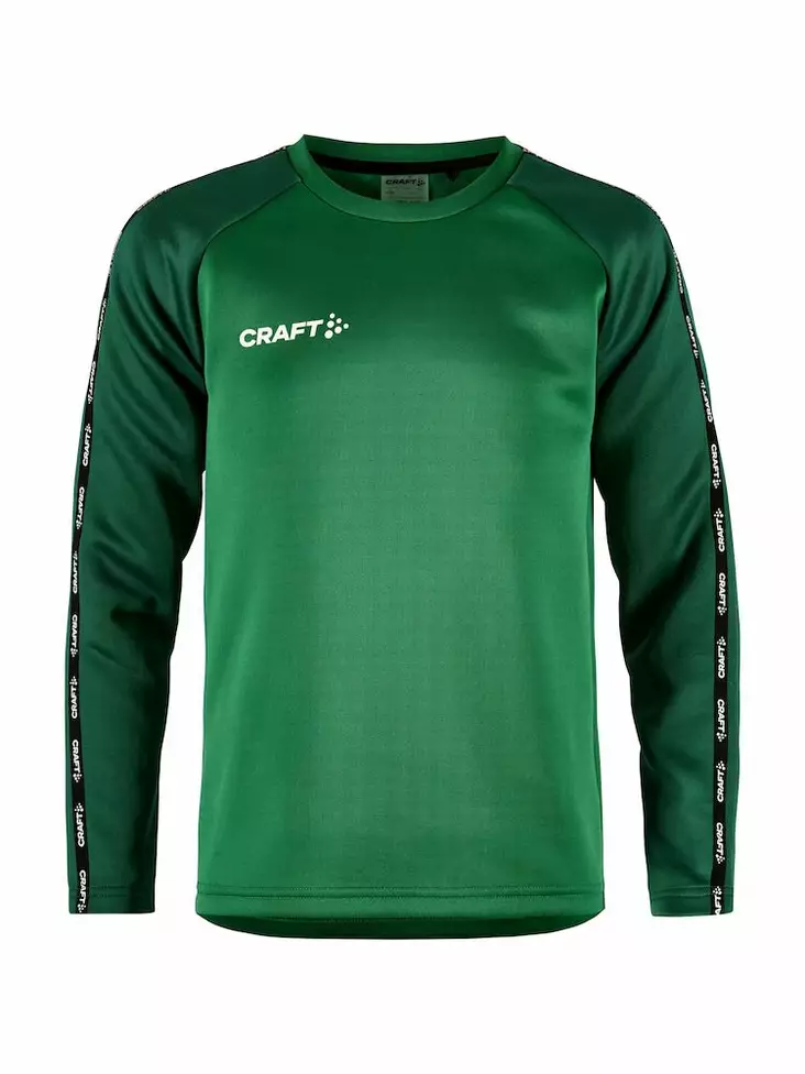 Craft Squad 2.0 Crewneck Jr, T green/ivy - Craft Vaatteet - 1912736-651633 - 1