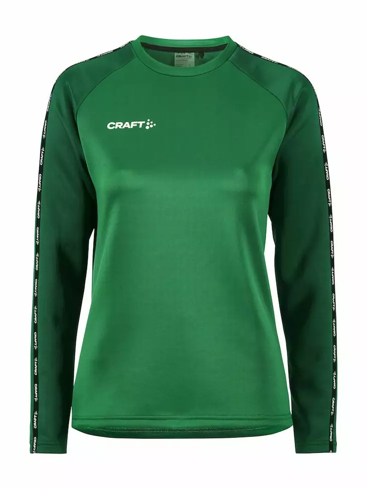 Craft Squad 2.0 Crewneck W, T green/ivy - Craft Vaatteet - 1912735-651633 - 1