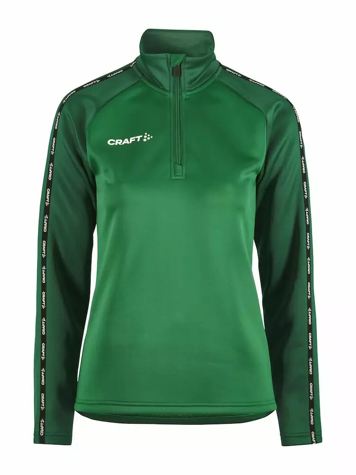 Craft Squad 2.0 Half Zip W, T green/ivy - Craft Vaatteet - 1912732-651633 - 1