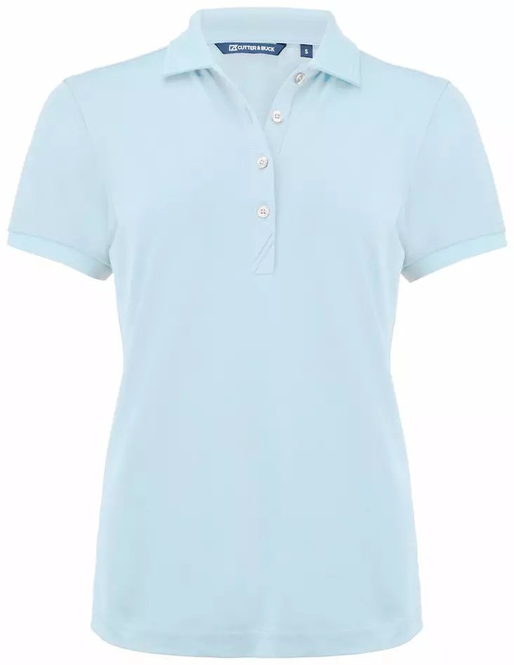 Cutter & Buck Virtue Eco Polo Solid Ladies, Vaaleansininen - Cutter & Buck Vaatteet - 354435-513 - 1