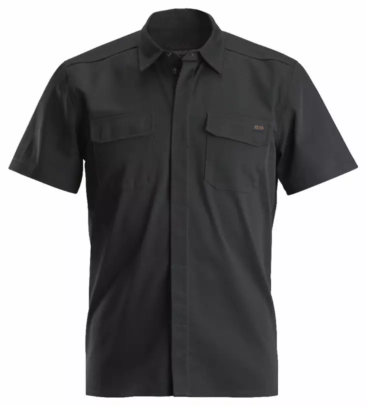 Dunderdon DW300813 SH2S kauluspaita, Musta - Työpaidat - DW300813 - 1