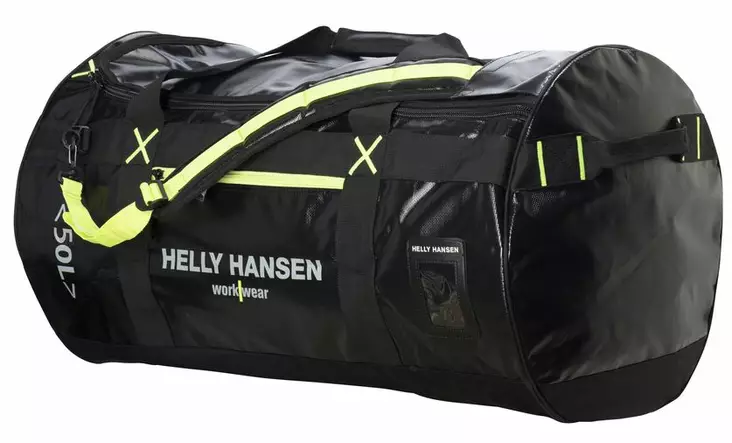 Helly Hansen Duffel Bag 50L, Musta/Keltainen - Helly Hansen Asusteet ja Tarvikkeet - 79563-993 - 1