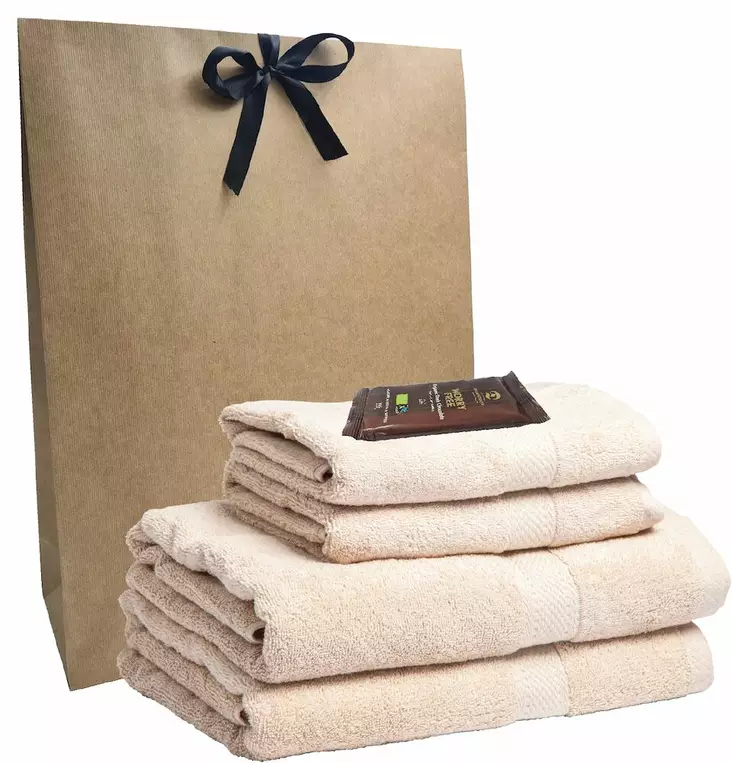 Lord Nelson Tuplapyyhesetti, Hiekka - Tekstiilit ja Laukut - 99106-03 - 1