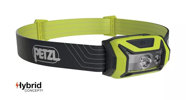 Petzl TIKKA Otsalamppu keltainen, 350 lm - Otsalamput - E061AA03 - 1