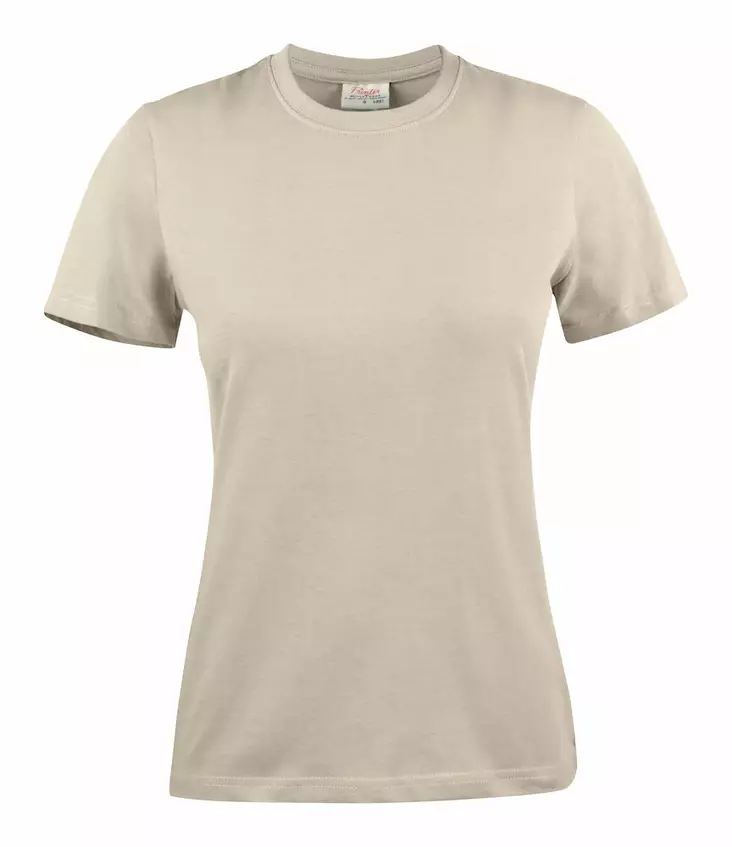 Printer Heavy T-shirt Lady, Hiekka - Kaikki Profiilivaatemerkit - 2264014-173 - 1