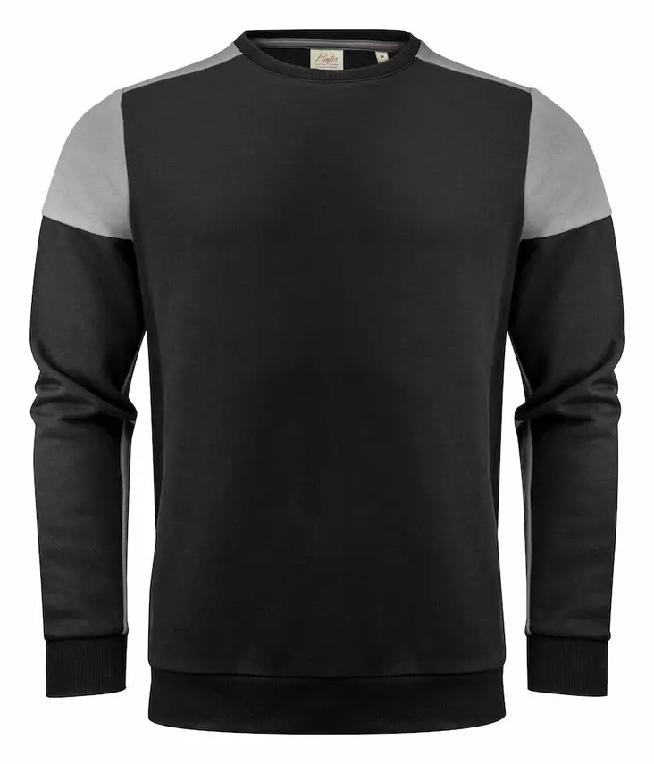 Printer Prime Crewneck, Musta / Antrasiitti - Kaikki Profiilivaatemerkit - 2262071-9093 - 1
