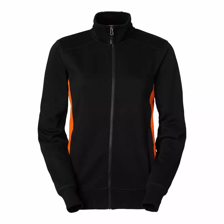 SW 228 Lucy Zip collar, ora/bla - South West Vaatteet - 228-43 - 1