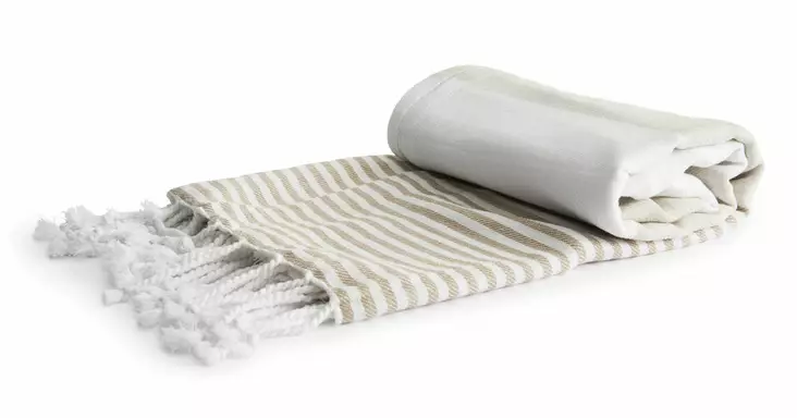 Sagaform Hamam pyyhe ECO, beige - Koti ja Keittiö - 5018113 - 1