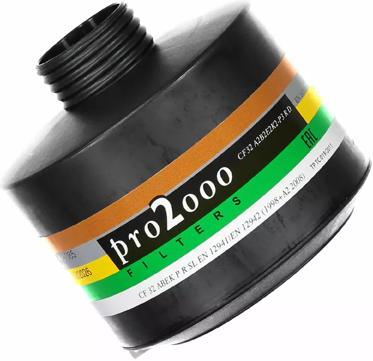 Scott Pro 2000 CF32 A2B2E2K2-P3 VSS FOLIO Yhdistelmäsuodatin - Scott hengityksensuojaimet - 6416759425683 - 1