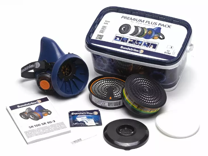 Sundström SR 100 Premium Plus Pack M/L - Sundström hengityksensuojaimet - H05-0003 - 1
