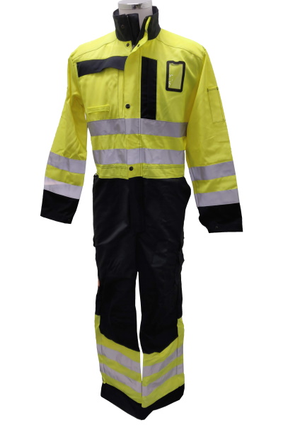 Tuuma Huomio kokohaalari, Keltainen/Musta - Tuuma Huomiotyövaatteet - TU-D21003 - 1