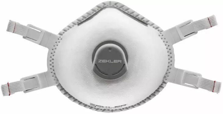 Zekler 1303V FFP3 Suodattava puolinaamari, 5kpl/pkt - Kaikki hengityksensuojainmerkit - 380680303 - 1