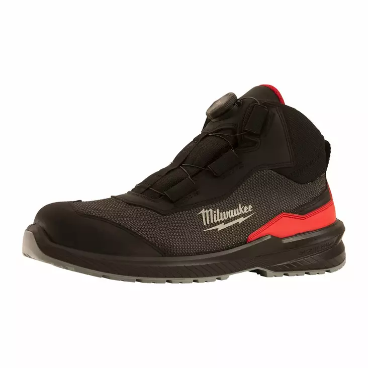 Milwaukee Flextred BOA S1PS Mid Turvakenkä nilkkuri - Milwaukee Turvakengät - FXT-S1PS-B1M110133 - 1