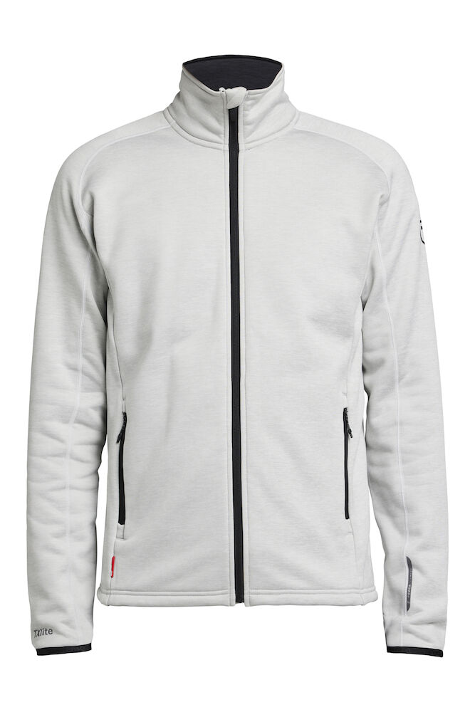 Tenson TXlite Midlayer Full Zip Men, Light Grey - Tenson Vaatteet - 465017401-933 - 1