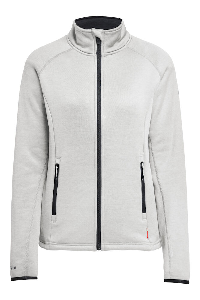 Tenson TXlite Midlayer Full Zip Woman, Light Grey - Tenson Vaatteet - 465017400-933 - 1