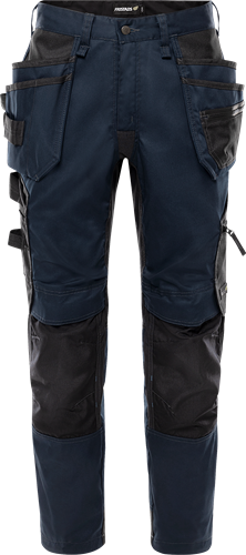 Fristads Rakentajan Green stretch housut 2900 GWM, Navysininen - Fristads Työhousut - 301018-544 - 1