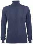 C&B Blakely Rollerneck Ladies, Navy Melange - Cutter & Buck Vaatteet - 355423-554 - 1