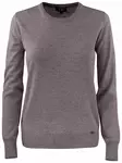 C&B Kennewick Crewneck Ladies, Nougat Melange - Cutter & Buck Vaatteet - 355407-834 - 1