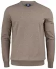 C&B Oakville Crewneck Men, Nougat Melange - Cutter & Buck Vaatteet - 355416-834 - 1