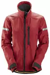 Snickers 1207 AllroundWork, naisten Soft Shell –takki, 1604 Punainen/musta - Snickers Työtakit - 12071604 - 1