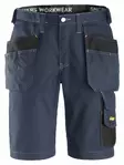 Snickers 3023 Työshortsit riipputaskuilla, RipStop, 9504 Navy/musta - Snickers Työshortsit - 30239504 - 1