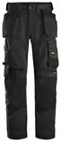 Snickers 6251 AllroundWork, Stretch Loose Fit Work Trousers Holster Pockets, 0404 musta - Snickers Työhousut - 62510404 - 1