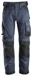 Snickers 6351 AllroundWork, Stretch Loose Fit Work Trousers, 9504 navy-musta - Snickers Työhousut - 63519504 - 1