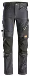 Snickers 6956 FlexiWork, Denim Work Trousers+, 6504 musta - Snickers Työhousut - 69566504 - 1