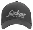 Snickers 9041 Logo-lippis, 5804 Teräksenharmaa/musta - Snickers Asusteet ja Tarvikkeet - 90415804 - 1