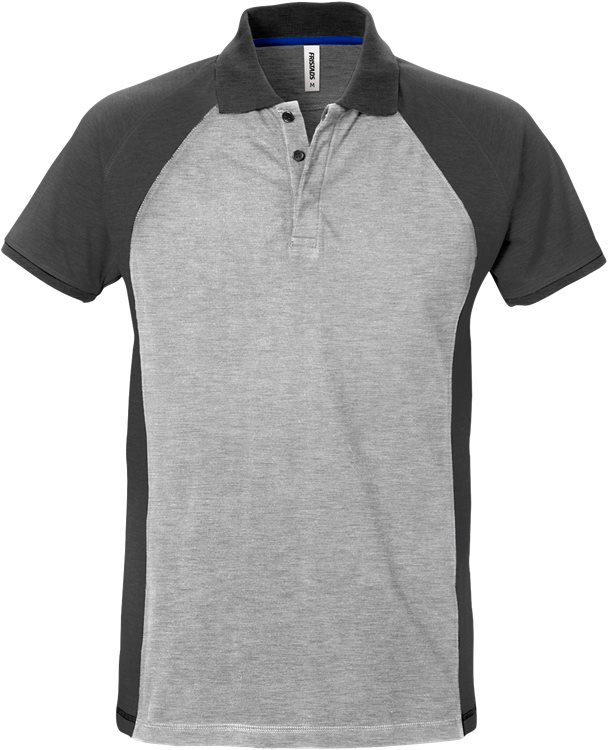 Acode pikeepaita 7650 PIQ, Harmaa/T.Harmaa - Fristads Työpaidat - 129229-894 - 1